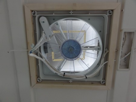 De Turbo-vent met ventilator
