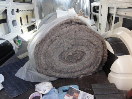 rol schapenwol 80 mm x 60 cm breed