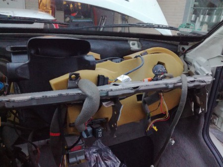 AC unit gemonteerd
